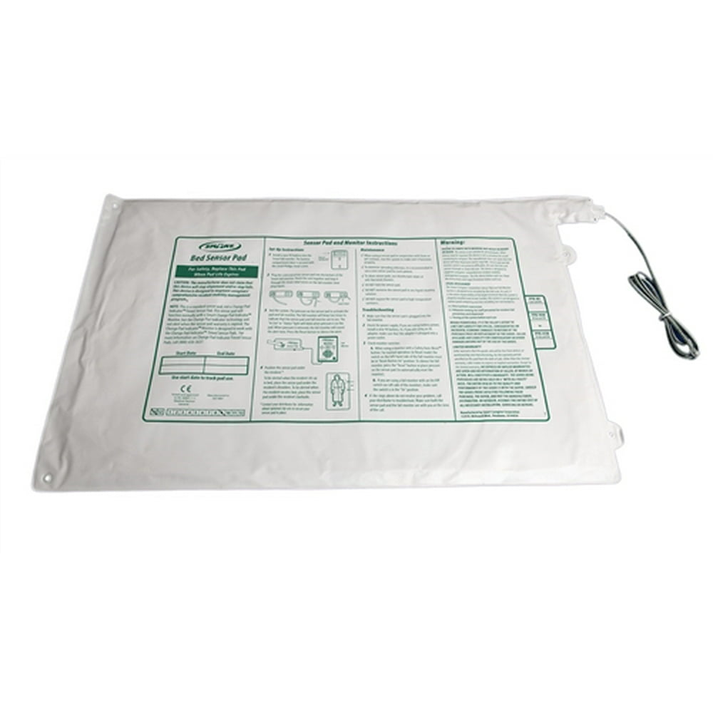 Smart Caregiver Corded Bed Sensor Pad 10"x30"