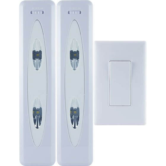 GE Wireless Remote Control LED Light Bars, Battery Operated, 17528