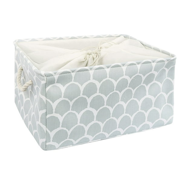 Foldable Canvas Fabric Storage Bins Baskets Closet Storage Containers