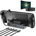 thumbnail image 4 of Game Console Docking Station, Gaming Docking Station 5 In 1 Hub ABS Plug And Play 100W Power Output  For Travel, 4 of 8