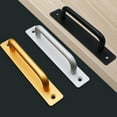 thumbnail image 3 of Aluminum Barn Door Handle Sliding Door Handle Kitchen Furniture Hardware Handle, 3 of 6