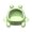 Blue, variant on Fun Frog Styles Storage Bin With Compact Size Box For Bedroom Entryway Or Offices Organization Container