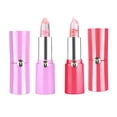 thumbnail image 1 of Cosmético Flor Seca Gelatina Cambio de Temperatura Color Maquillaje Lápiz Labial Brillo Labial Bálsamo Larga Duración , # 2 # 3 2 3 Yuyangstore Lápiz labial de cambio de temperatura, 1 of 8