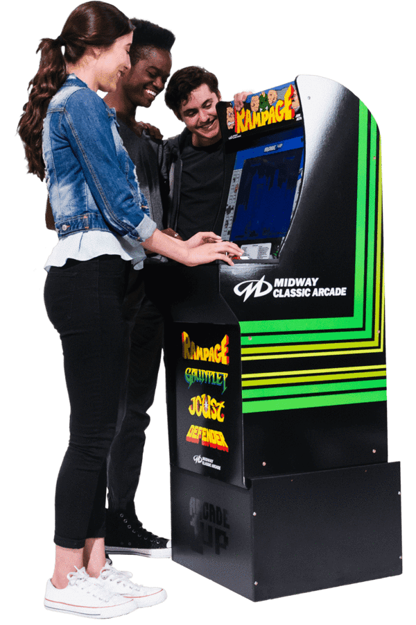 Rampage Arcade Machine Arcade1up 4ft Walmart Com Walmart Com
