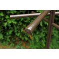 thumbnail image 4 of Lampe Extérieure 401BRZ Portable Extérieure 3 Barres Arbre à Serviettes - Bronze, 4 of 5