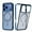 Mist Blue, variant on Magnetic Security Clip-on Full Protective Metal Case for iPhone 17/17 Air Pro Max