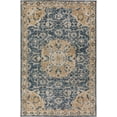 thumbnail image 1 of Dalyn Mercier Area Rug MR3 Mr3 Navy Navy Petals Scrolls, 1 of 2