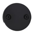 thumbnail image 1 of Kit de embellecedor para desagüe de bañera PRIMSOPH negro mate universal, 1 of 5