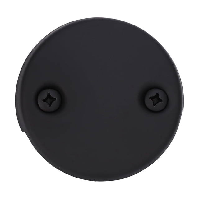 Kit de embellecedor para desagüe de bañera PRIMSOPH negro mate universal