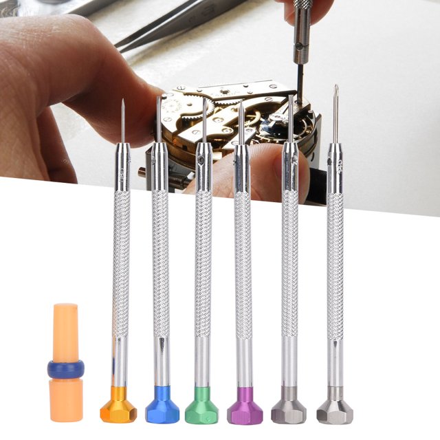 Fosa Watch Repair Tools,Aluminum Screwdriver,Aluminum Screwdriver Set Watches Removal Repair Tools Kit for Watchmakers