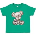 thumbnail image 3 of Inktastic Teddy Bear with Cookie Boys Toddler T-Shirt, 3 of 5