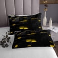 thumbnail image 3 of Erosebridal Geometry Square Coverlet Set King,Gradient Plaid Bedding Set,Checkered Bedroom Decor,Ultra Soft,3 Pieces, 3 of 5