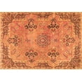 thumbnail image 1 of Ahgly Company Machine Washable Indoor Rectangle Persian Orange Traditional Area Rugs, 2' x 5', 1 of 1