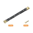 thumbnail image 3 of Metal Internal Flex Frames, 4pack 7.09"x0.55" Hexagon Lock Frame Kiss Lock for DIY Purse Handle Bag Making Sewing Craft, 3 of 6