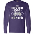 thumbnail image 3 of Inktastic Happy Easter The Easter Egg Hunter Gamer Long Sleeve T-Shirt, 3 of 5