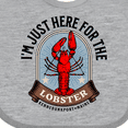 thumbnail image 4 of Inktastic Kennebunkport Maine Lobster Boys or Girls Baby Bib, 4 of 4