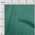 thumbnail image 2 of oneOone Cotton Poplin Teal Green Fabric Shoes Diy Clothing Quilting Fabric Print Fabric By Yard 42 Inch Wide, 2 of 5