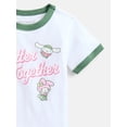thumbnail image 3 of Hello Kitty and Friends Girls Better Together Graphic Ringer T-Shirt, Sizes 4-16, 3 of 3
