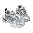 thumbnail image 4 of Men's Retro Platform Sneakers Lightweight EVA Cushioned Dad Shoes with Secure Grip Rubber Sole, Breathable Low-Top Urban Street Style for, EU 35-40/US 7-12 - Casual & Outdoor - All-Season Round Toe, 4 of 4