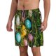 thumbnail image 2 of Balery colorful Easter eggs Traje de Baño Estilo Hawaiano para Hombre, Shorts de Secado Rápido con Bolsillos-Small, 2 of 6