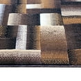 thumbnail image 5 of BizChair Modern Contemporary Runner Area Rug, Brown Black Beige (2 Feet X 7 Feet), 5 of 6