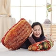 thumbnail image 4 of Gwong Juguete Simulación 3D cookie pizza pan comida suave siesta casa Cojín de cama Cojín para niños Juguete Regalo Gwong 30001753, 4 of 7