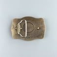 thumbnail image 5 of JEAN'S FRIEND Vintage Gold Plated Southwest Western Flower Carved Belt Buckle, 5 of 6