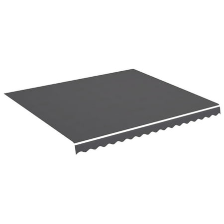 Suzicca Replacement Fabric for Awning Anthracite 13.1 x11.5
