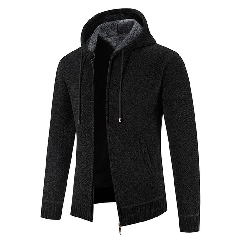 fvwitlyh Ski Sweater Mens Long Sleeve Turtleneck for Men Slim Fit Black Turtleneck Cardigan Sweater Walmart