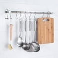 thumbnail image 6 of OOKWE Stainless Steel Hook Storage Rack Door Back Hat Towel Storage Coat Small Hanger, 6 of 14