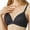 Black, variant on Ohufall Breathable Bras for Women Cool Clearance! Ladies Traceless Comfortable No Steel Ring Thin Style Gathering Bra Woman Underwear