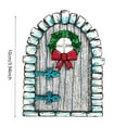 thumbnail image 2 of Fairy Door Miniature Pixie Door Elf Door Enchanted Miniature World Fairy Door Tree Garden Home Decor for Garden Yard Lawn Trees Decoration, 2 of 7