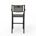 thumbnail image 5 of Seamus Outdoor 29" Aluminum Barstools, Set of 4, Copper, 5 of 7
