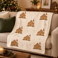 thumbnail image 6 of Sahpxhe Christmas Flannel Throw Blanket with Christmas Design,Ultra Soft Reversible Winter Blanket for Couch and Bed,Cozy Christmas Home Decor,39.4x27.6in H-S, 6 of 6