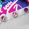 thumbnail image 4 of Manfei Gamer Gaming Curtains Pack of 2 (42x84 Each),Modern Gamepad Curtains Blackout,Pink Glitter Print Bedroom Curtains For Teens,Breathable Home Decor, 4 of 6