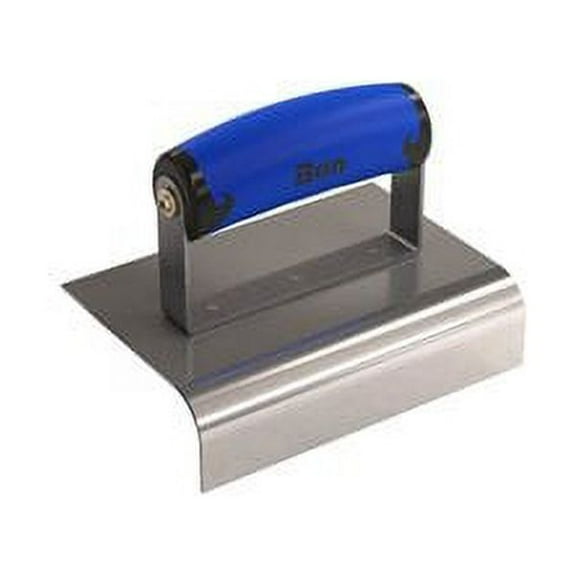 Bon 62-447 Edger -Stainless Steel 6-inch X 4-inch - 3/4-inch Radius X 1 1/2-inch Lip Comfort Grip Handle