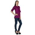 thumbnail image 3 of Boho Casual Top Dress Tunic Women Wear Clothing Cotton Summer Sundress, 3 of 5