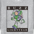 thumbnail image 3 of Toy Story 4 - Type Block Buzz - Men's Crew Neck Fleece Pullover, 3 of 5