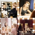 thumbnail image 4 of LED Mirror Light Kit, Brightness LED Makeup Mirror Lamp, Easy To Install Dress Up Professional Makeup Artist For Makeup Lovers Beginner, 4 of 8