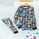 thumbnail image 3 of Set de pijamas Pokémon Pikachu para niños de 9 a 10 años, aplicación negra, 3 of 7