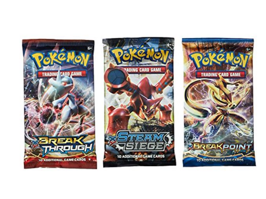 Pokemon TGC Sun And Moon free shipping Booster 3 Card Packs Fresh from box 