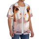 thumbnail image 2 of Balery Cartoon Guinea Pig Camisa Casual de Manga Corta con Botones para Hombre, Texturizada, Estilo Cubano, para Playa, Verano-4X-Large, 2 of 5