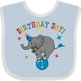 thumbnail image 3 of Inktastic Circus Elephant 1st Birthday Boy Boys Baby Bib, 3 of 4