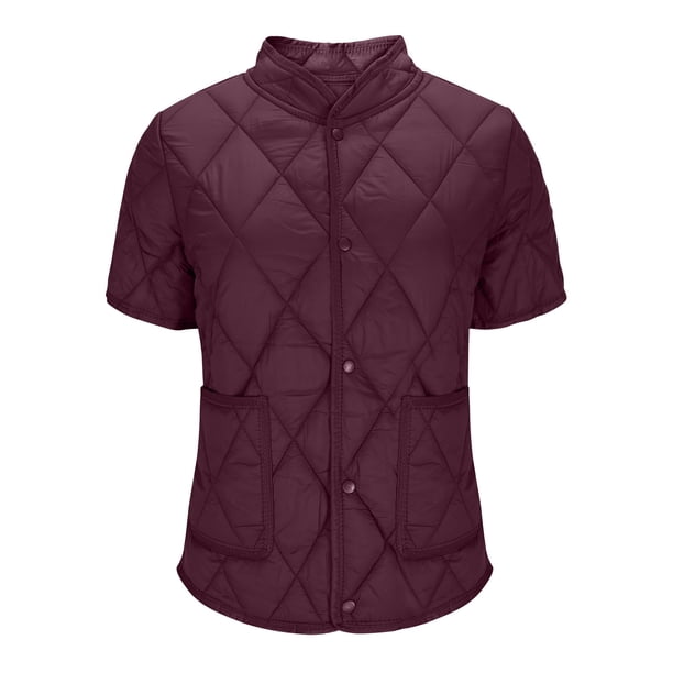 Chaquetas y abrigos casuales sin capucha de manga larga, chaqueta abrigada con botones para mujer, abrigo de casa para mujer, chaqueta de manga corta con bolsillo, abrigo para mujer
