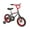 Silver/Red, variant on Magna Hot Rod 12" Children's Bike