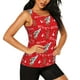 thumbnail image 2 of Fotbe Christmas Deer 1 Blusas Sin Mangas para Mujer – Estilo Casual, Corte Suelto, Slim-Fit, Cuello Redondo Deportivo, Tops de Verano para Gimnasio y Yoga-Small, 2 of 7