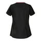 thumbnail image 3 of Pntutb - Camiseta de manga corta para mujer con cuello en V y bolsillo para trabajadores del cuidado Pntutb Pntutb-5485, 3 of 4
