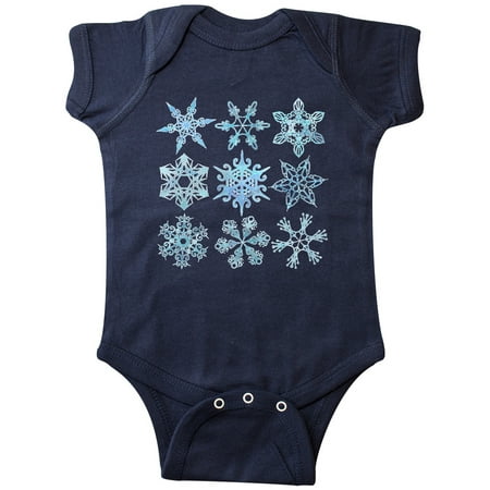 

Inktastic Winter Snowflakes Gift Baby Boy or Baby Girl Bodysuit