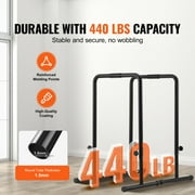 KFFKFF Dip Station, 440 lbs Load, Durable Dip Stand with Height Adjustment, Exercise Dip Bar Station for Home Gym, Stabilizing Parallette for Push Ups, Parallel Strength Training Equipment