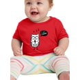 thumbnail image 1 of Doodle Owl I Am Cool T-Shirt Infant -Image by Shutterstock,  24 Months, 1 of 4